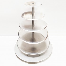 Алуминиева стойка за торта - 6 етажа